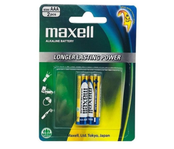 THÙNG PIN TIỂU AA 1.5v MAXELL ALKALINE 1.5V LR03(GD) 2B - VIÊN, VỈ, HỘP, THÙNG - HÀNG CHÍNH HÃNG