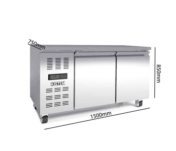 Tủ bàn đông 1500 có quạt KIS-XFT15F