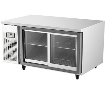 Bàn mát inox cửa kính cao cấp Happys HWA-1500TRG