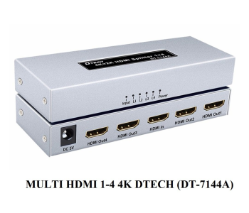 BỘ CHIA HDMI 1 RA 4 DTECH DT-7144A