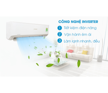 Máy lạnh Mitsubishi Heavy Inverter 1.5HP SRK/SRC13YZP-W5