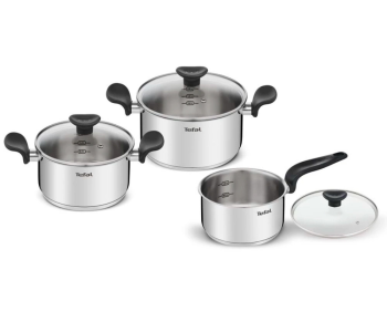 Bộ nồi inox Tefal Primary 16/18/20cm - E308S674