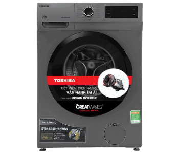 Máy giặt lồng ngang Toshiba Inverter 8.5Kg TW-BK95S3V(SK)