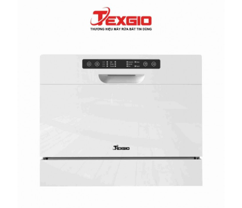 MÁY RỬA CHÉN Texgio TG-DT2022A Mini 6 Bộ Sấy Nhiệt Dư