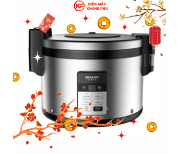 Nồi cơm điện tử công nghiệp Sharp KS-5400V-ST