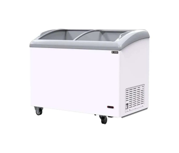 Tủ đông mặt kính cong Sanden SNC-0355 327L