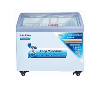 Tủ đông nắp kính cong Alaska 248 lít KC-210C