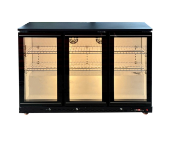 Tủ mát trưng bày quầy bar Lightcool LS-1350 293L Đen