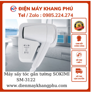 Máy sấy tóc gắn tường Sm3122