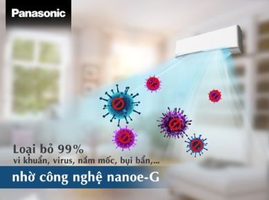 Công nghệ Nanoe‑G trên máy lạnh Panasonic đem lại lợi ích gì?