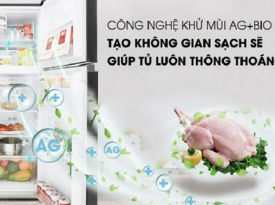 Tổng hợp công nghệ kháng khuẩn, khử mùi trên các dòng tủ lạnh