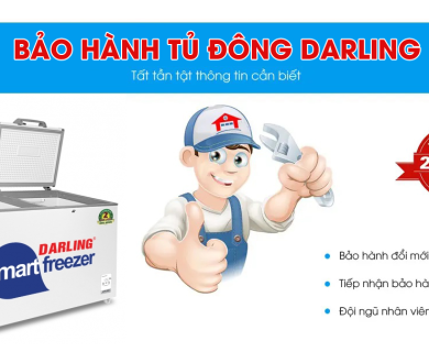 Tủ đông Darling bảo hành bao lâu?