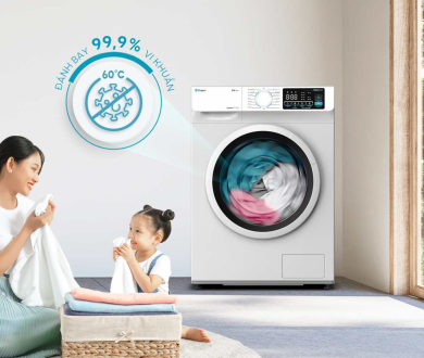 Top máy giặt lồng ngang giặt sạch sâu – Đánh bay vết bẩn cứng đầu nhờ công nghệ hiện đại