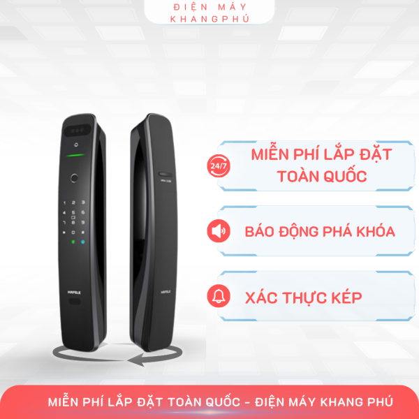 Khóa điện tử Hafele PP9100 (912.20.697) - Màu đen