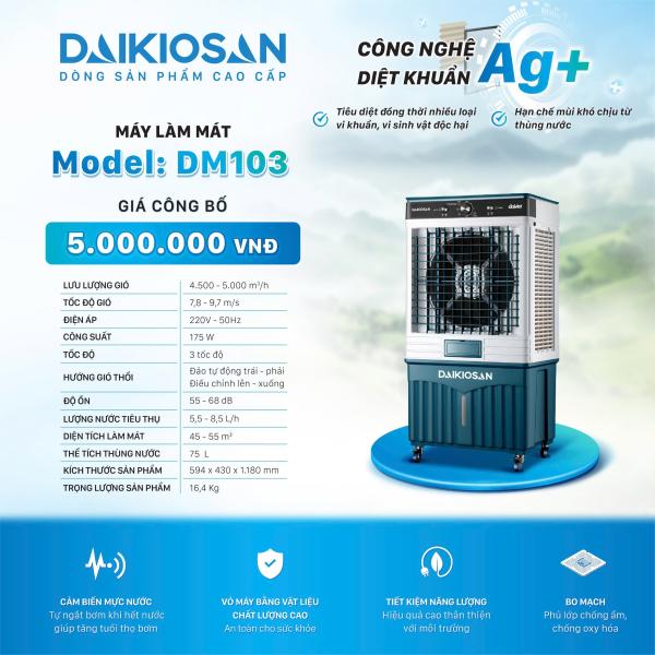 Quạt Điều Hòa Daikiosan DM103