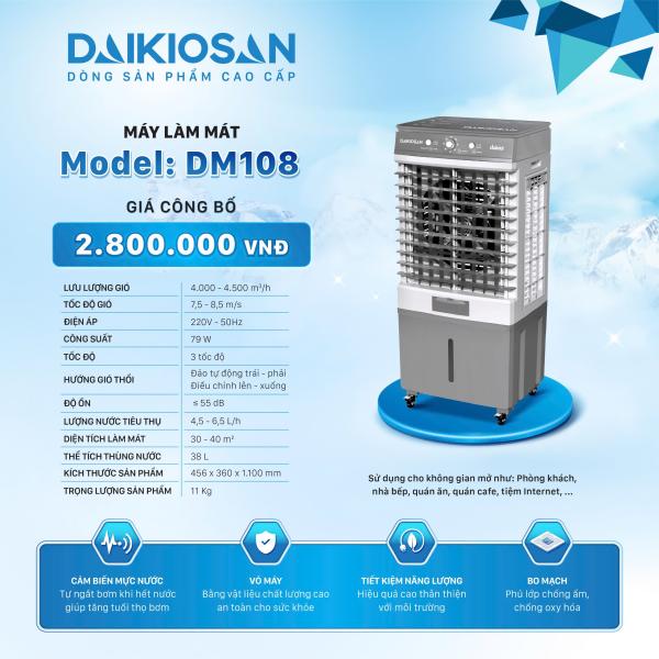 Quạt điều hòa Daikiosan DM108