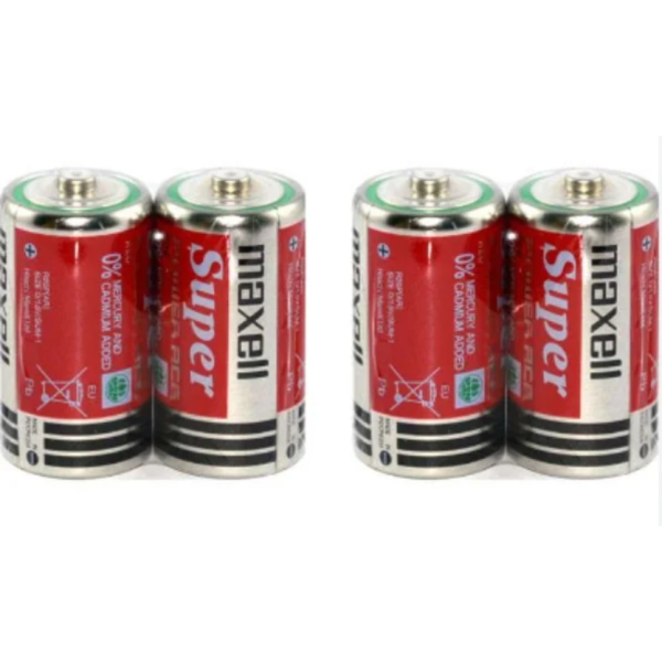 THÙNG PIN ĐẠI D 1.5V MAXELL R20P(AR) 2P - HÀNG CHÍNH HÃNG