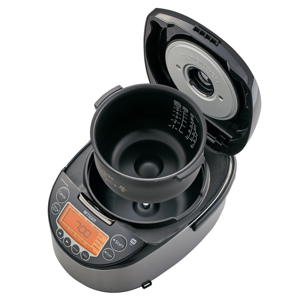 Nồi cơm điện tử cao tần Tiger 2 trong 1 JKT-D10V (1 lít)