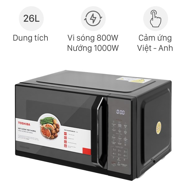 LÒ VI SÓNG TOSHIBA MW2-AG24PC(BK)
