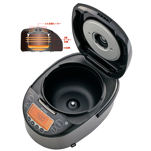 Nồi cơm điện tử cao tần Tiger 2 trong 1 JKT-D18V (1.8 lít)