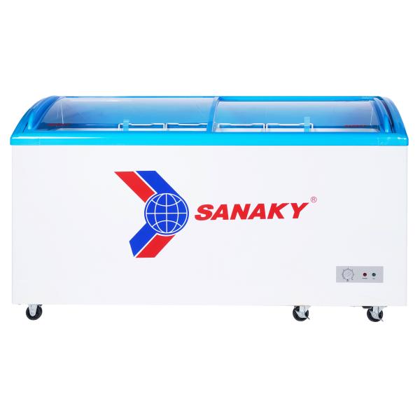 Tủ Đông Mặt Kính Cong Sanaky 450lít VH-682K