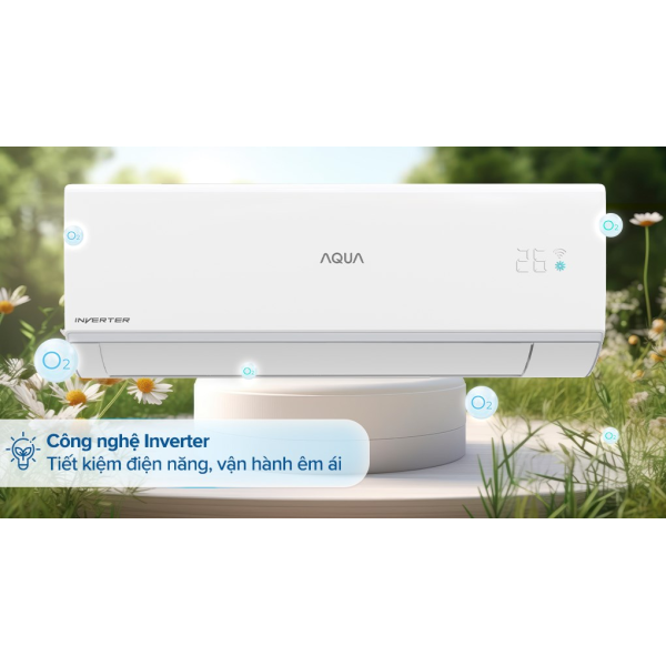Máy lạnh Aqua Inverter 1 HP AQA-RUV10RB2
