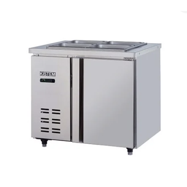 Bàn mát salad 900mm Kistem KIS-XDB09R (Làm lạnh trực tiếp)