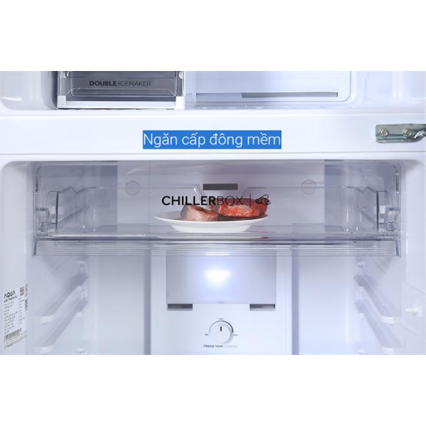 Tủ lạnh Aqua Inverter 328 lít AQR-T380FA(SL)