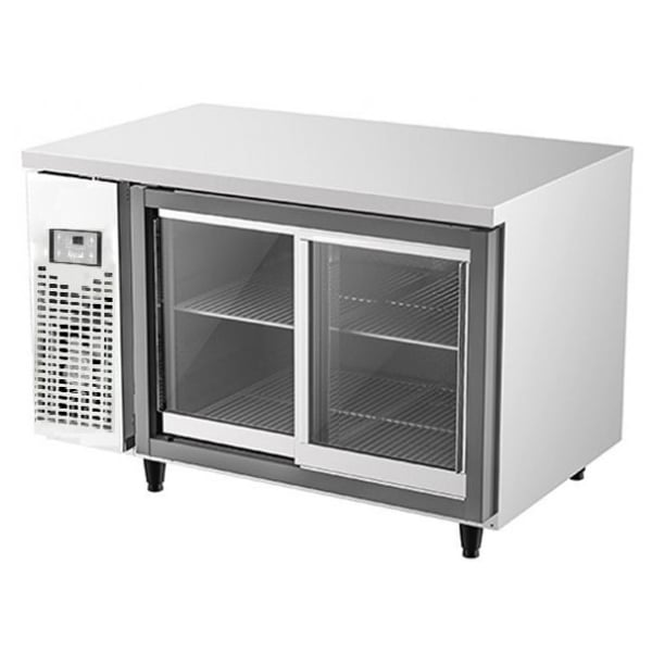 Bàn mát inox cánh kính cửa lùa Happys HWA-1200TRG