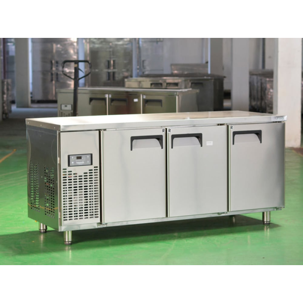 Bàn mát inox công nghiệp cao cấp Happys HWI-1800TR - Có quạt