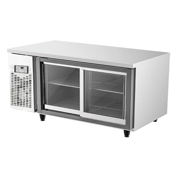 Bàn mát inox kính cửa lùa Happys HWA-1800TRG