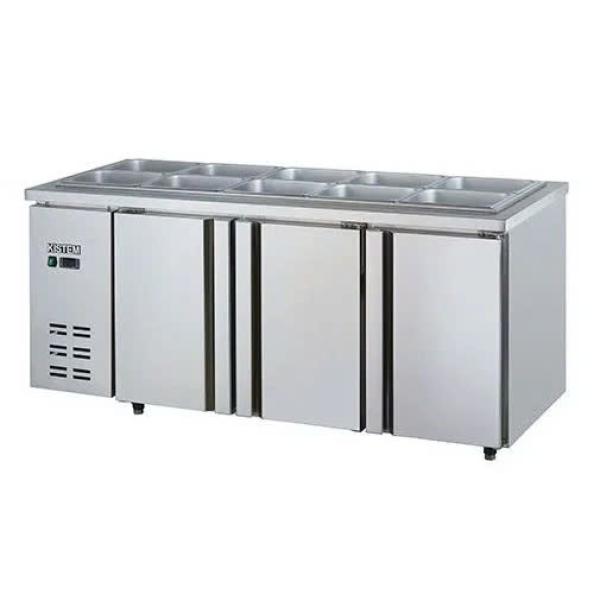 Bàn mát salad 1m8 KISTEM KIS-XDB18R (Làm Lạnh Trực Tiếp)