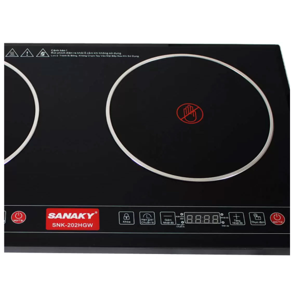 Bếp hồng ngoại đôi Sanaky SNK-202HGW