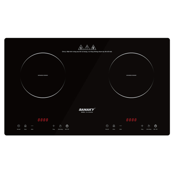 Bếp hồng ngoại đôi Sanaky VH-4100HGW