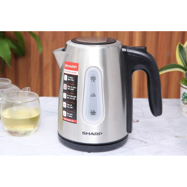 Bình đun siêu tốc Sharp EKJ-15EVS-ST