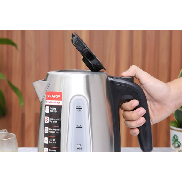 Bình đun siêu tốc Sharp EKJ-15EVS-ST