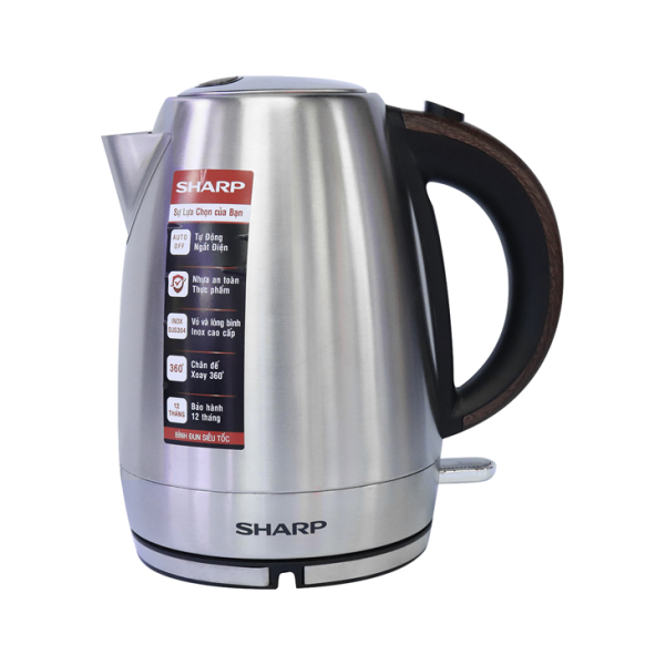 Bình đun siêu tốc Sharp EKJ-17EVSD-WD