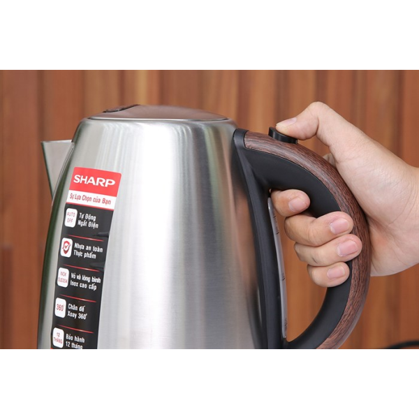 Bình đun siêu tốc Sharp EKJ-17EVSD-WD
