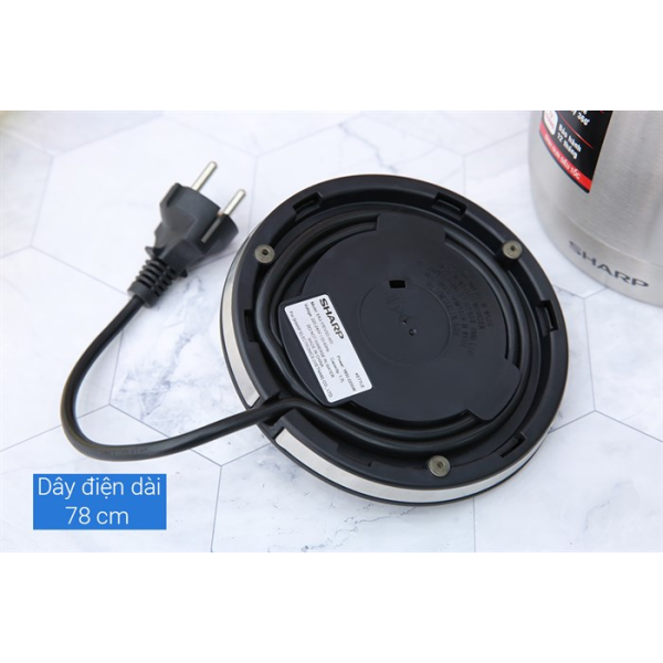Bình đun siêu tốc Sharp EKJ-17EVSD-WD
