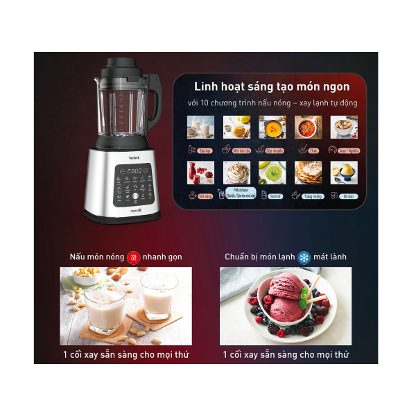 Máy xay nấu đa năng Tefal Perfectmix Cook BL83SD66 - 1.75 lít