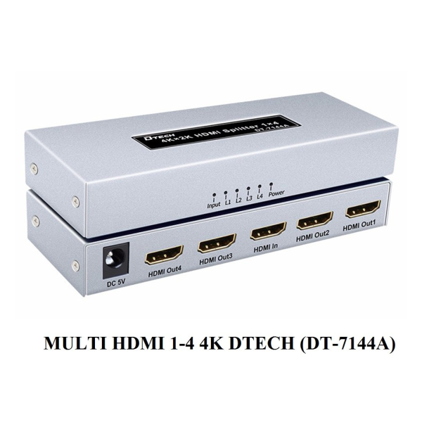 BỘ CHIA HDMI 1 RA 4 DTECH DT-7144A