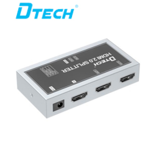 Bộ chia HDMI 1 vào 2 ra 4K Dtech DT-7212