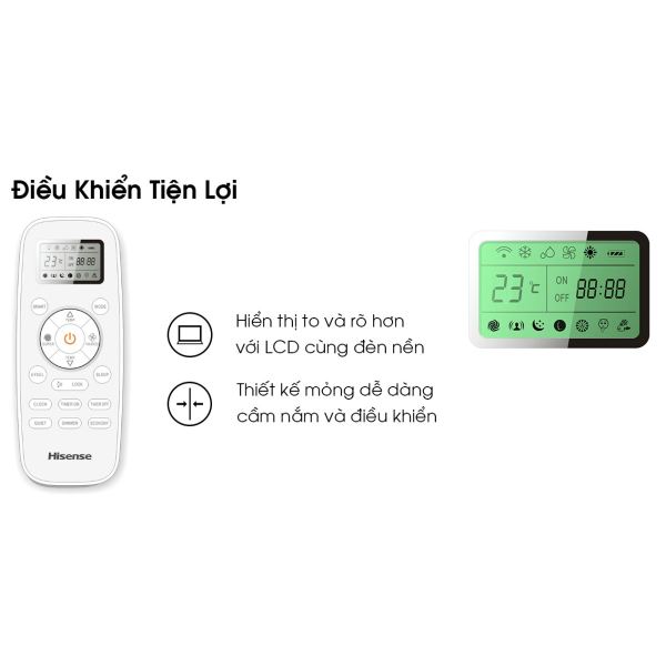 Điều hòa 1 chiều 24.000 BTU Hisense AS-24CR4RBBDBI00