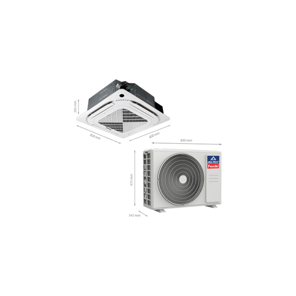 Điều hòa âm trần Funiki 1 chiều 19.000 BTU Inverter CIC19MMC