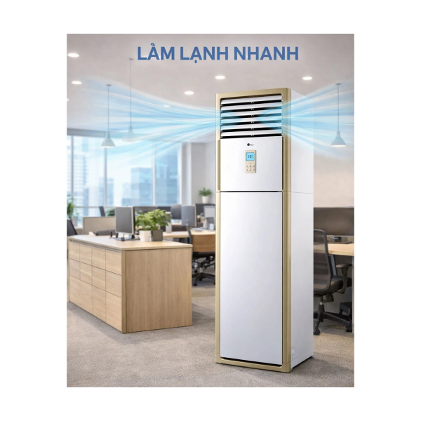 Điều hoà cây Midea 1 chiều 24.000BTU MFPA-24CRN1