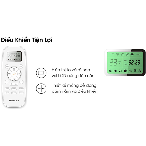 Điều hòa Hisense 1 Chiều 18.000 BTU AS-18CR4RXADBI00