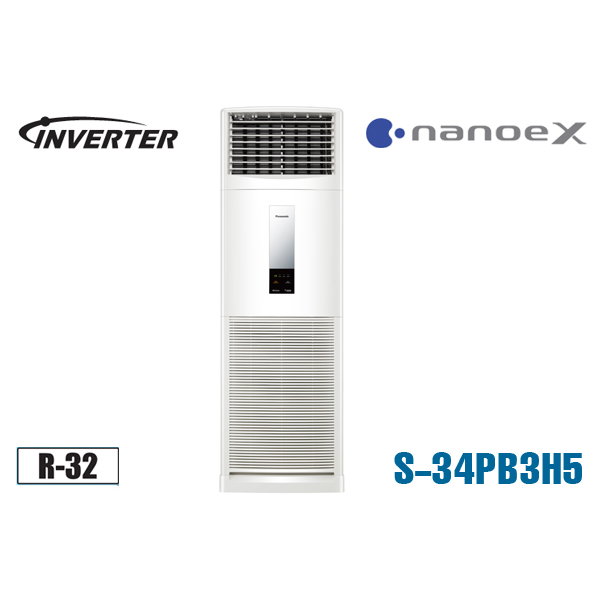 Điều hòa tủ đứng Panasonic 34000BTU Inverter S-34PB3H5
