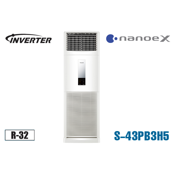 Điều hòa tủ đứng Panasonic 43000BTU Inverter S-43PB3H5