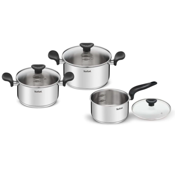 Bộ nồi inox Tefal Primary 16/20/24cm - E3086S74