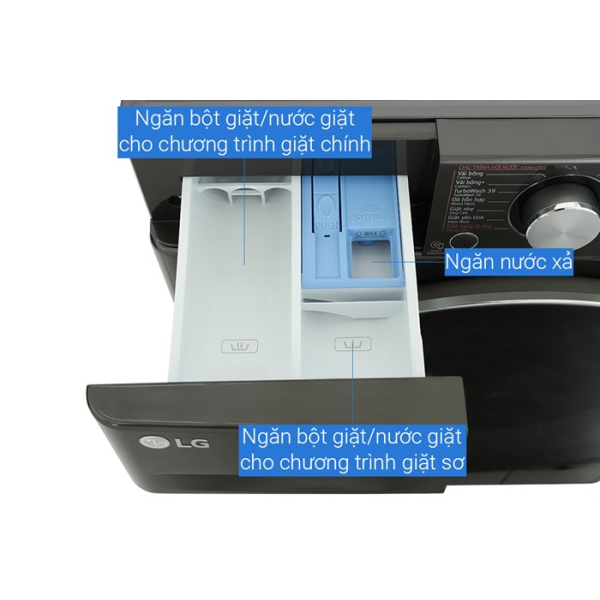 Máy giặt lồng ngang LG AI DD Inverter 12 kg FX1412S3B ( Model  2025)